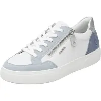 Remonte Sneakers laag duifblauw / zilver / wit