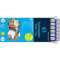 Schneider Schreibgeräte Slider Xite 133286 Balpen 1 mm Kleur inkt: Blauw 6 stuk(s)