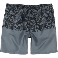 Black premium by emp Zwembroek - Ornament Print Swim Shorts - S tot XXL - voor Mannen - zwart | Maat L