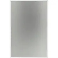 Nichba-Design Wandspiegel 50x75 Cm Wit - Wandspiegels Staal White - L100125W