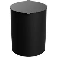 Nichba-Design Prullenbak Toilet Bin 6L Black