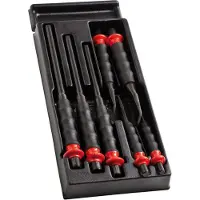 Facom Module Beklede Doorslagen - Koudbeitels - Ritsbeitels | 7-delige Set - MOD.CG1
