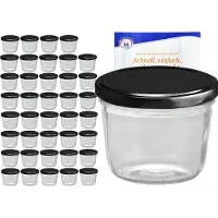 MamboCat Set van 40 bekers 230ml zwart deksel + receptenboekje