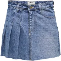 ONLY Rok 'ONLKadie' blauw gemêleerd