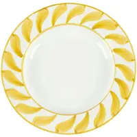 Pick a Poppy Swirl Diep Bord 22 Cm Geel - Diepe borden Aardewerk Yellow - C032216SS24-159