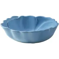 Pick a Poppy Poppy Kom 18 Cm Blauw - Serveerkommen Aardewerk Blue - C261806SS25-274