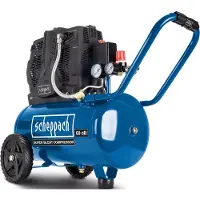 Scheppach HC25Si Super Silent compressor, extreem stil (60db) | 8 bar werkdruk | 24 liter tank | 230V, 1100W | olievrij en weinig onderhoud nodig