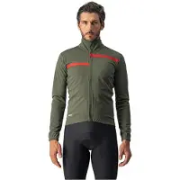 Castelli Transition 2 Jas Militair Groen, Maat S