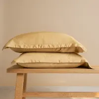 Coco & Cici - Bamboe Kussensloop Hazel - 1 kussensloop 40x80