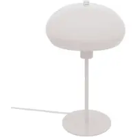 Atmosphera Tafellamp Mushroom Bowl - metaal - wit - H38 cm - Designlamp