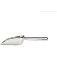 Fuchs Gastro Ijslep - Gepolijst roestvrij staal - Profi scoop, 5 oz.(148 ml.) 180 mm lang