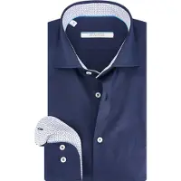 The BLUEPRINT Premium Business overhemd Donkerblauw