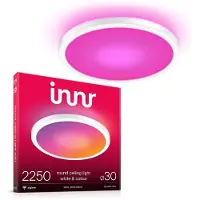 Innr Smart Plafondlamp | Rond | Ø 30 cm | RGB + 1800-6500 | Wit | Zigbee | 18W