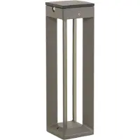 LES JARDINS Blade Solar Zonne Bolderlamp Space Grey | 45 cm