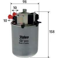 Valeo Brandstoffilter 587613