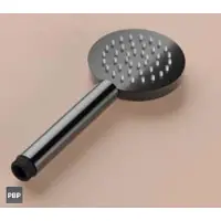 Hotbath Mate M355 handdouche 9cm rond geborsteld zwart PVD