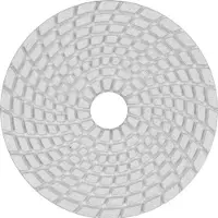 YATO Diamant Polijstschijf 100 mm - Korrel 1500 - Klitband / Klittenband - Droog & Nat Gebruik - Voor Keramiek & Natuursteen