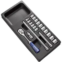 Facom Module Doppen 3/8" - Metrische Maten | 20 stuks - E194678