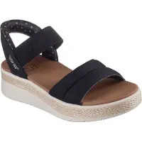 SKECHERS Sandaal 'Slip-Ins: Bobs Sun Ray' zwart