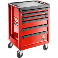 Facom Roll Gereedschapswagen | 6 Laden M3 | Rood - ROLL.6M3APB