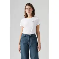 Levi's The Perfect Tee Bright White Size: S | T-Shirts Outlet | Dames | Wit