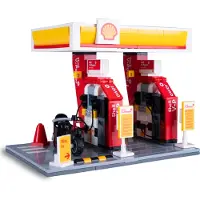 Jamara CaDA Set C66028W: Shell-tankstation, bouwstenen
