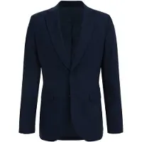 We fashion - Heren slim fit blazer - THE FLEX SUIT - Slim/Tall fit - Donkerblauw - Maat: 44