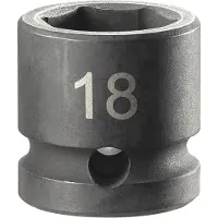 Facom Impact Dop | 1/2" | 6-kant Stubby | 18 mm - NSS.18A