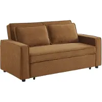 Sweeek 2 zits slaapbank corduroy Roestkleur