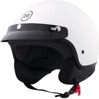 BHR 839 - Retro Jethelm - Wit - Maat XL - Geschikt voor Brommer, Scooter en Motor - ECE 22.06 Keuring - Bromfietshelm