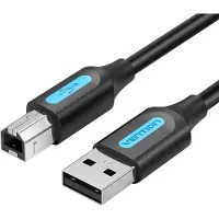 Vention Usb-Kabel 20 Kabel Voor Laptop Computer Telefoon 2 Meter Zwart