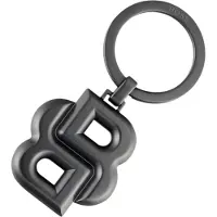 BOSS Sleutelhanger donkergrijs