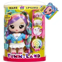 Yummiland Large Doll + Lipgloss Pet Rainbow Skyler Rainbow Belt