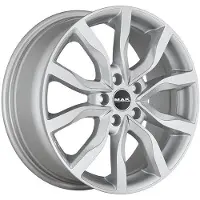 Mak Litá velg, HIGHLANDS, 9.5x21 inch, 5x120 steek, ET 49, zilverkleurig