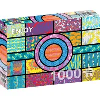 Enjoy Puzzle Designer Patterns 2 Puzzel (1000 stukjes)
