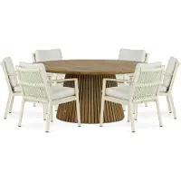 Coco Sevilla/Fungo 180 cm dining tuinset 7-delig