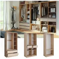Vicco Elmo Garderobekast – 280 x 200 cm Set van 3 Sonoma