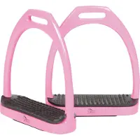Jansen Aluminium Colour beugels (Breedte: 12 cm, Kleur: roze)
