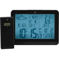 Auriol Radio-weerstation (Zwart)