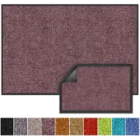 Floordirekt Deurmat - Droogloopmat - Schoonloopmat - Rhine - Paars - 120 x 300 cm