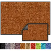 Floordirekt Deurmat - Droogloopmat - Schoonloopmat - Rhine - Sudan Brown - 135 x 200 cm