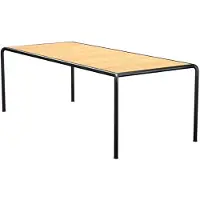 Houe Tuintafel Avanti Dining Table Pine Black 222 x 98 cm