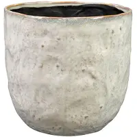 Ter Steege Bloempot Ivoor-Wit D 21 cm H 20 cm