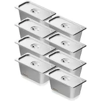 Vevor 8-pack hotelpannen
