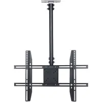 UNHO Plafond TV Beugel - Verstelbare Draaibare Plafondbeugel - Voor De Meeste 23-65 inch TV's - Full Motion Plafond TV Beugel - Ondersteunt tot 50kg - Max VESA 400x600mm
