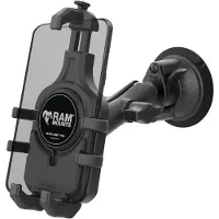 RAM Mount Quick-Grip Pro Telefoonhouder met Twist-Lock Zuignap