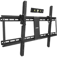UNHO TV Muurbeugel - 32-85" Vaste Kantelbare Ultra Slanke TV Beugel - voor LED LCD OLED Plasma TV's - Waterpas Super Sterk - 132 lbs Gewichtscapaciteit - VESA tot 800 x 400