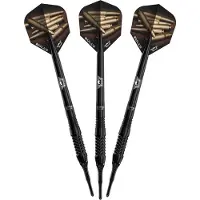 Bull's Caliber Black 90% Soft Tip - Dartpijlen - 20 Gram