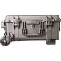 Peli Case 1560M Reiskoffer Groot zwart met mobiliteitskit en schuim