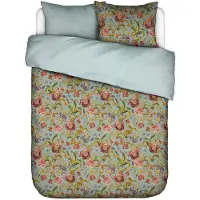 Essenza Dekbedovertrek Roselina Surf Green Satijn-200 x 200 / 220 cm | 2-Persoons